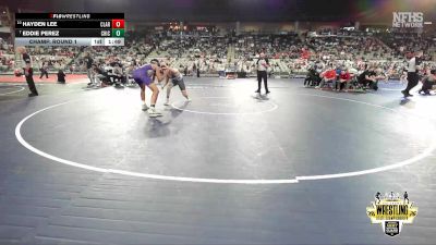 B5A-157 lbs Champ. Round 1 - Eddie Perez, Chickasha vs Hayden Lee, Claremore