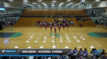 Arcadia - School Cheer [2021 VARSITY SONG/POM ADV Day 1] 2021 USA Arizona Regional II