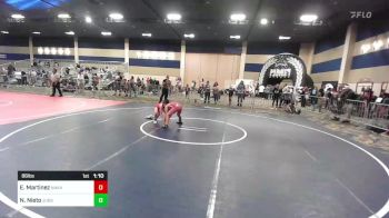 86 lbs Quarterfinal - Elijah Martinez, Nakamura Wrestling vs Nathan Nieto, Juggernaut WC