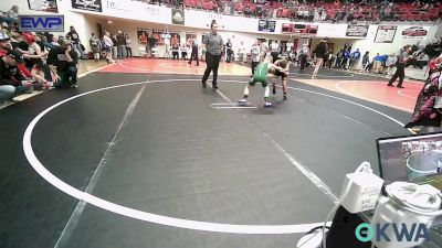 66 lbs Rr Rnd 1 - Maverick Cantu, Prairie Grove Youth Wrestling vs Isaac Glover, Brushy Wrestling Club