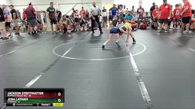 64 lbs Round 3 (4 Team) - Jackson Strittmatter, Buffalo Valley WC vs Josh Latham, CTWHALE