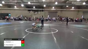 60 lbs Consolation - Jaxon Kliefoth, Kansas Young Guns vs Rider Manchester, Brush WC