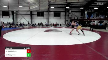 197 lbs Semifinal - Aris Dashiell, Wesleyan vs Charles Maloy, Western New England
