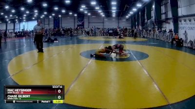 76 lbs Rd# 10- 4:00pm Saturday Final Pool - Mac Heysinger, Iowa Black vs Chase Gilbert, Rebellion