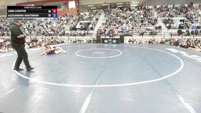 U20 Women - 53F Champ. Round 2 - Abbi Cooper, CA vs Alexandra Waitsman, CA