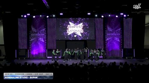 Adrenaline Studio - SURGE [2026 Junior - Premier - Coed - Hip Hop Day 3] 2026 JAMfest Dance Super Nationals