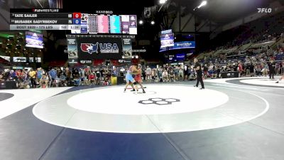 175 lbs Champ. Rd Of 16 - Tate Sailer, ND vs Musabek Sadyrbekov, PA