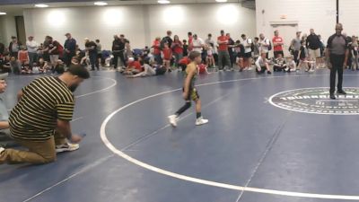 55 lbs Consi Of 8 #1 - Mia Benitez, KS vs Darian Hernandez, FL