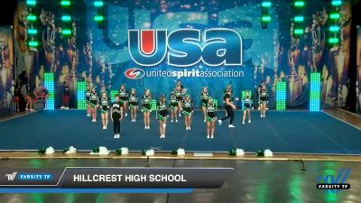 Hillcrest High School [2020 Co-Ed Varsity Show Cheer Intermediate Day 1] 2020 USA Spirit Nationals