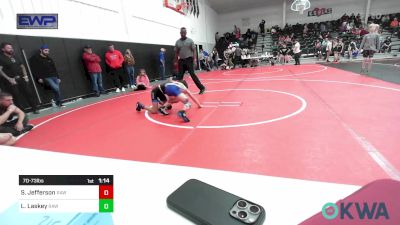 70-73 lbs Rr Rnd 3 - Stetson Jefferson, Raw Wrestling Club vs Lincoln Laskey, RAW