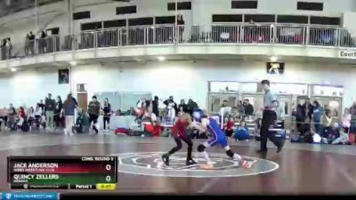 53 lbs Cons. Round 3 - Jace Anderson, Webo Wrestling Club vs Quincy Zellers, Indiana