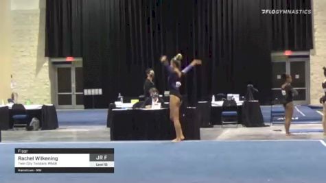 Rachel Wilkening - Floor, Twin City Twisters #648 - 2021 USA Gymnastics Development Program National Championships