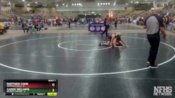 215 lbs Semis & 1st Wb (8 Team) - Caden Williams, Bradley Central vs Matthew Cook, Knoxville Halls