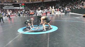 4A 175 lbs Champ. Round 1 - Korbyn Harvey, West Las Vegas vs Jayden Padilla, Raton