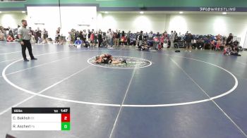 65 lbs Quarterfinal - Cody Bakhsh, DE vs Ryder Ascherl, PA