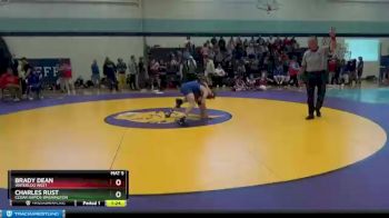 126 lbs Cons. Round 2 - Brady Dean, Waterloo West vs Charles Rust, Cedar Rapids Washington