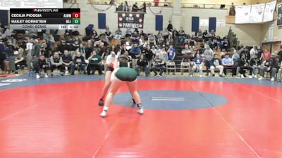 126 lbs Consolation - Cecilia Pioggia, Agawam vs Hailey Bornstein, Billerica
