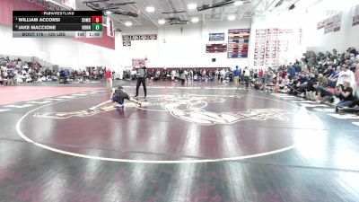 120 lbs Quarterfinal - William Accorsi, Somers vs Jake Maccione, Nonnewaug