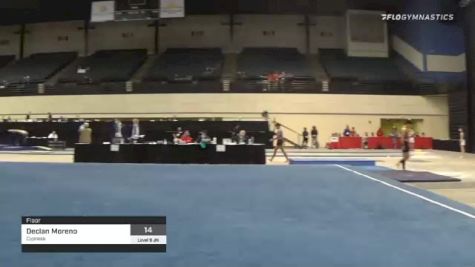 Declan Moreno - Floor, Cypress - 2021 USA Gymnastics Development Program National Championships