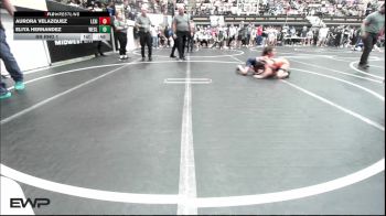 60-65 lbs Rr Rnd 1 - Aurora Velazquez, Lexington Wrestling Club vs Eliya Hernandez, Wesley Wrestling Club