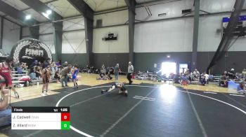 73 lbs Final - Jack Cadwell, Thunder Mountain WC vs Zeb Allard, Redwood WC