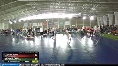 149 lbs Cons. Round 2 - Mason Bloxom, Bear Lake Wrestling Club vs Cougar Betts, Uintah Wrestling