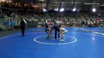 90 lbs Semifinal - Thunder Page, South Central Punishers vs Nicky Giacalone, Thoroughbred Wrestling Academy