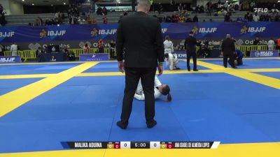 Ana Isabel De Almeida Lopes vs Malika Aouina 2025 European Jiu ...