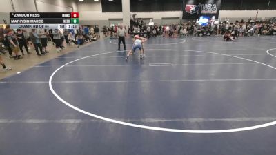120 lbs Champ. Rd Of 64 - Zandon Ness, Mile High Wrestling Club vs Mathysin Marco, Nebraska