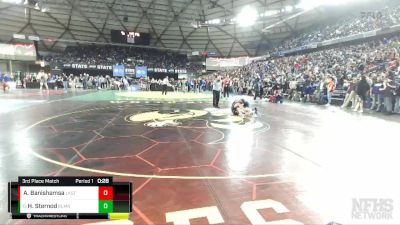 4A 106 lbs 3rd Place Match - Hayden Sternod, Bellarmine Prep vs Ahmad Banishamsa, Lake Stevens