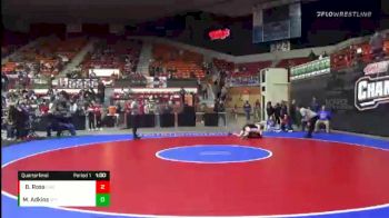 115 lbs Quarterfinal - Breanna Ross, Erie vs Madison Adkins, Santa Fe Trail