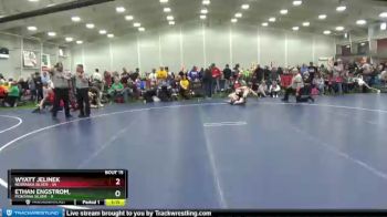 145 lbs Round 5 (6 Team) - Wyatt Jelinek, Nebraska Silver vs Ethan Engstrom,, Montana Silver