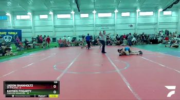 126 lbs Round 6 (8 Team) - Jadon Shanholtz, 84 Athletes vs Kayden Fogarty, Carolina Brawlers