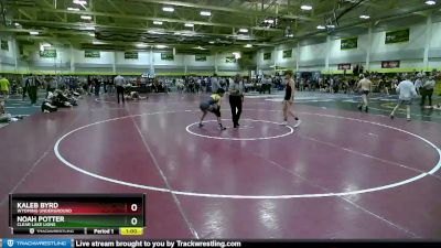 132 lbs Cons. Round 4 - Noah Potter, Clear Lake Lions vs Kaleb Byrd, Wyoming Underground