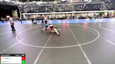 7th - 8th grade - 158 Cons. Round 2 - Franklyn Harris, Iowa vs Jaxon Lumetta, USA Mat Club