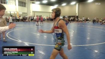 132 lbs Round 3 (16 Team) - Izrael Canales, Team Michigan Blue - DEV vs Lincoln Farmer, Team STL White