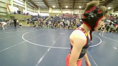 87 lbs Quarterfinal - McKay Clements, Champions Wrestling Club vs Drayger Cloward, Uintah Wrestling