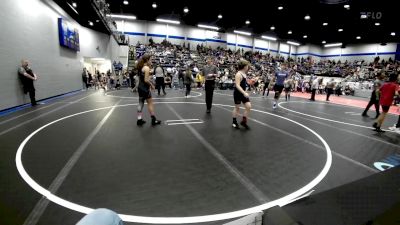 100 lbs Consi Of 4 - Elijah McBride, Husky Wrestling Club vs Leah Wynn, El Reno Wrestling Club