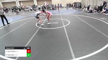 130 lbs Round Of 32 - Zitlali Sarmiento, Norwalk HS vs Renice Gonzalez, Threshold WC