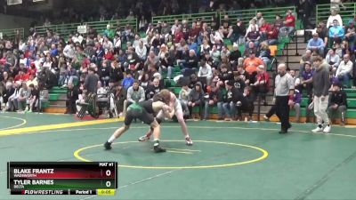 120 lbs 5th Place Match - Tyler Barnes, Delta vs Blake Frantz, Wadsworth