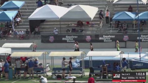 2026 AAU Junior Olympic Games - Youth Boys' 3k, Semi-Finals 2 - Age 15-16