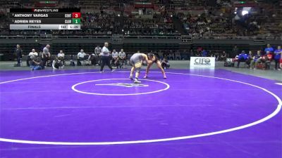 177 lbs Final - Anthony Vargas, Central vs Adrien Reyes, Clovis