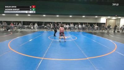 113 lbs Consi Of 32 #2 - Shiloh Joyce, NJ vs Jackson Shipley, TX
