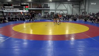 180 lbs Cons. Semi - Niyasia McCampbell, Lakeland University vs Toyia Grifin, Upper Iowa