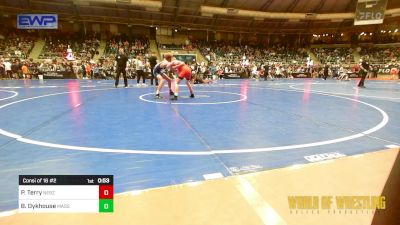 92 lbs Consi Of 16 #2 - Paxton Terry, Nebraska Boyz vs Braden Dykhouse, Massa's Maniacs