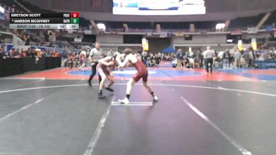 7A 132 lbs Cons. Round 2 - Jamison Mcgivney, Daphne vs Greyson Scott, Prattville