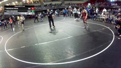 175 lbs Cons. Round 1 - Trig Brandes, Central City JR. Wrestling vs Nickolai Volk, Crete Wrestling Club