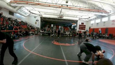 56 lbs Semifinal - Sawyer Hetzel, Greybull Basin Athletic Club vs Ace Phillips, Powell Wrestling Club