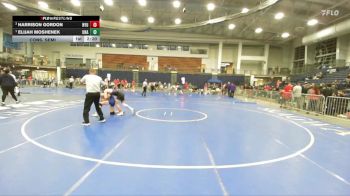 133 lbs Cons. Semi - Elijah Moshenek, Unattached vs Harrison Gordon, NYU