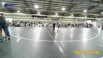 68 lbs Quarterfinal - Charleigh Richardson, Storm Wrestling Center vs Aubrey Snyder, Team Tulsa Wrestling Club